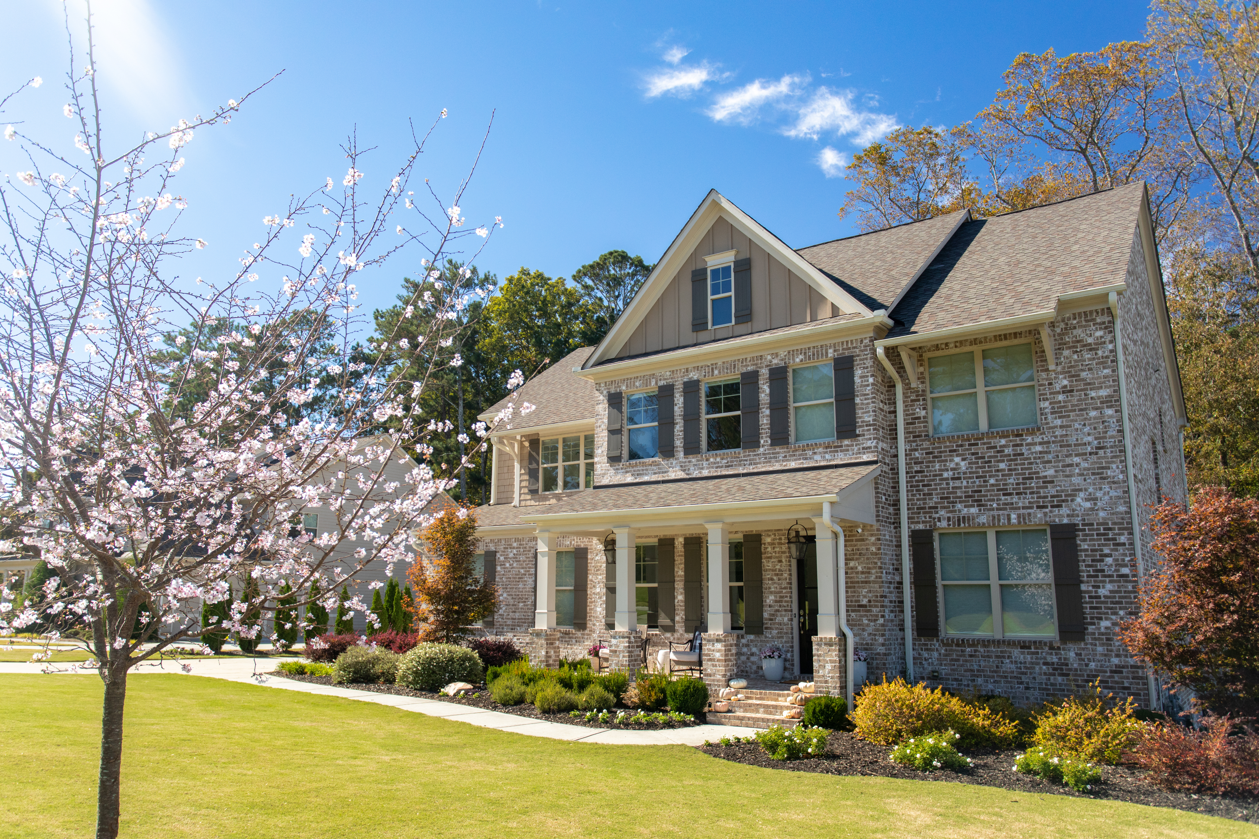 Modern home exterior