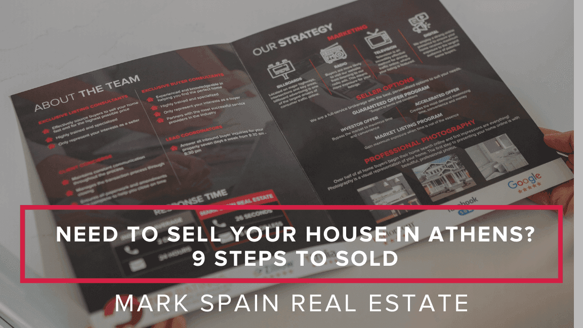 Need to Sell Your House in Athens? 9 Steps to Sold