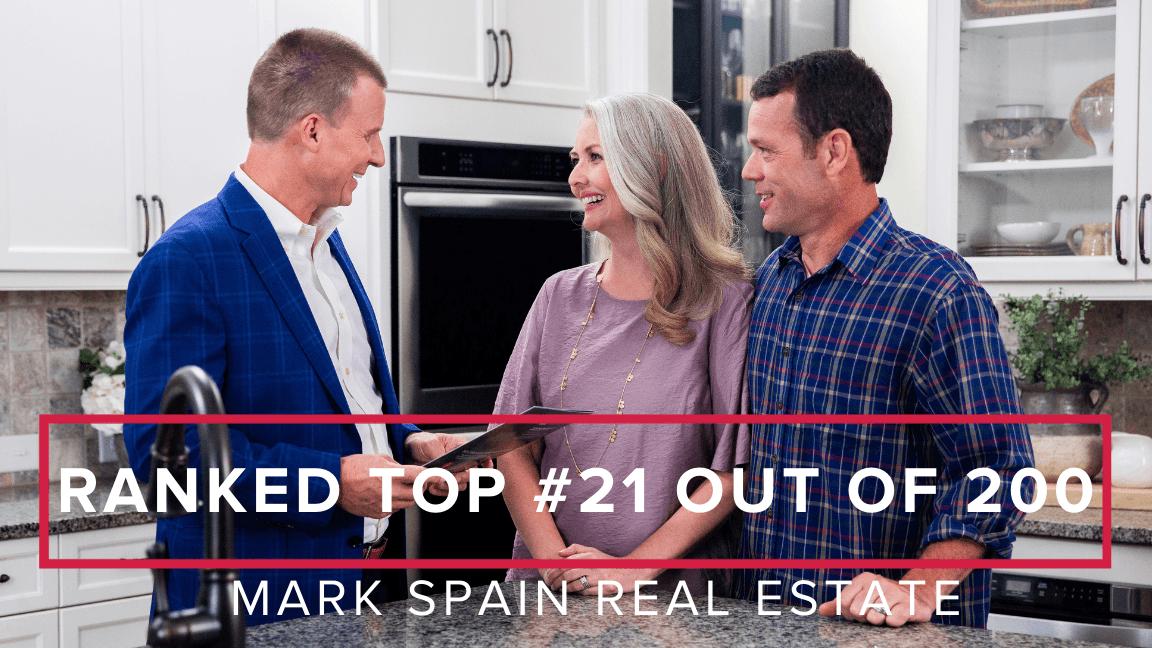 The Mark Spain Team Ranked #21 on Top 200 Real Estate Agents List