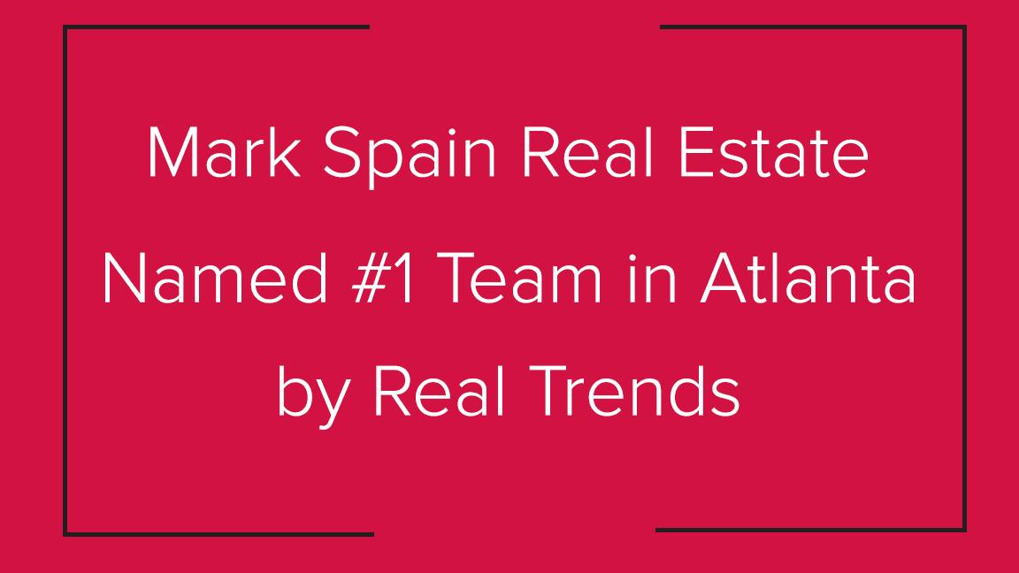 Mark Spain Real Estate Named #1 Team by Real Trends