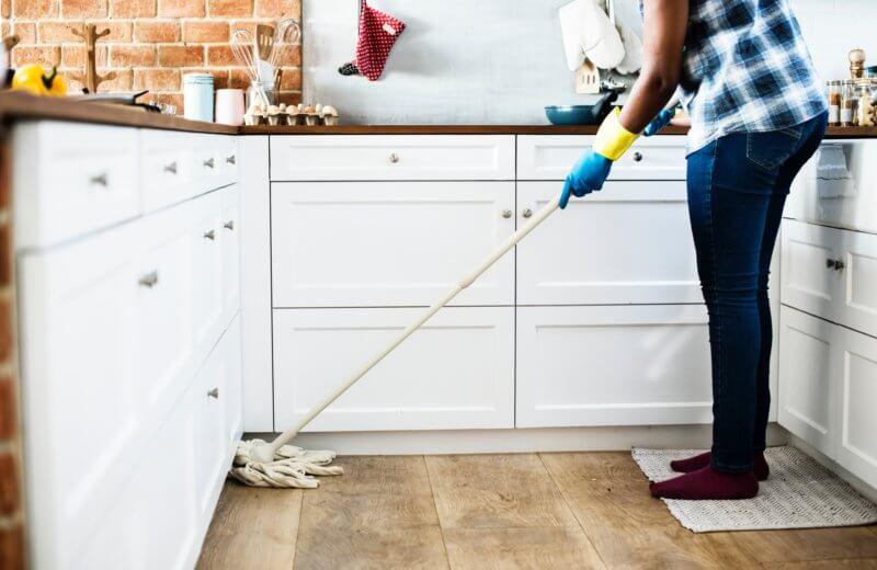 A top home maintenance tip for spring is to deep clean your home.