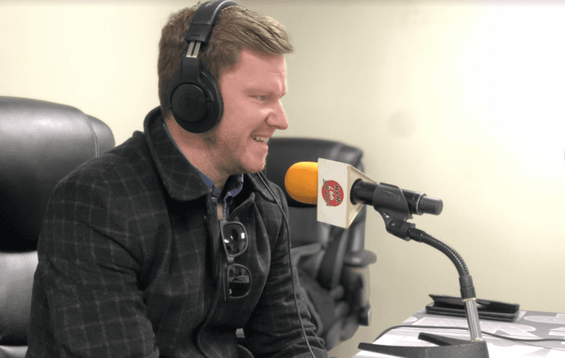 Brett Huelsman spoke on Nashville Rescue Mission Hunger to Hope